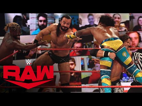 Drew McIntyre & The New Day vs. Randy Orton, The Miz & John Morrison: Raw, Nov. 9, 2020