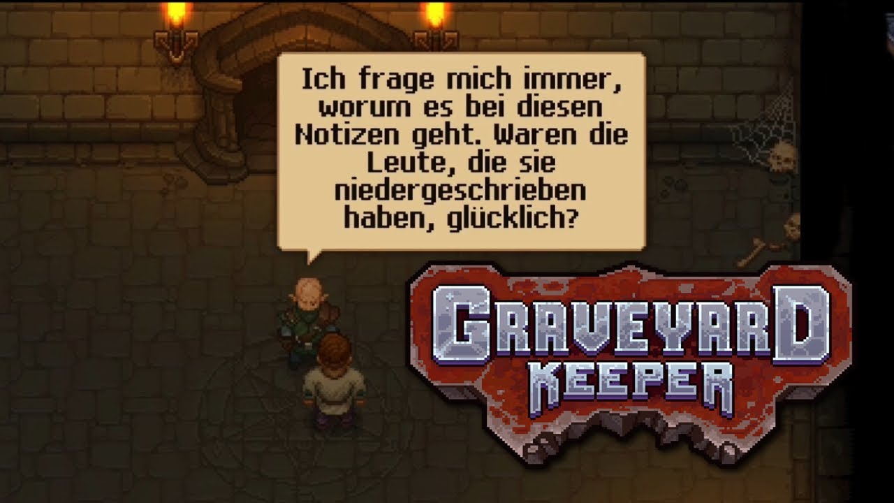 GRAVEYARD KEEPER 💀 79 ⚰ Das ENDLOSE Notizbuch? | lets play - YouTube