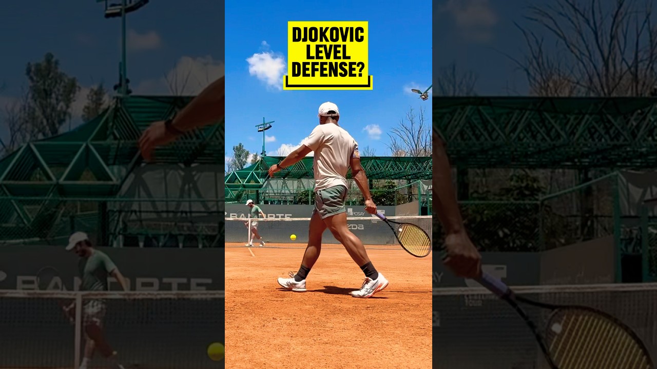 Novak Djokovic Level Defense? #tennis