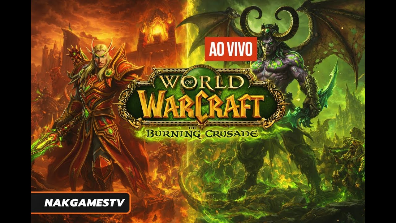 Domingão de pré-patch | World of Warcraft Burning Crusade Classic | Dreamscythe Anniversary