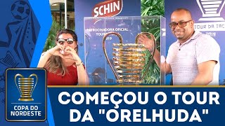 Taça da Copa do Nordeste passa por Salvador e enlouquece torcedores