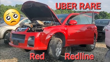 Vue RED Redline! What to do with this Junkyard Find?  (04 Saturn Vue Project)