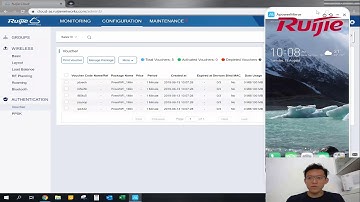 Ruijie Cloud Backpack Demokit Unbox Video Chapter 3 - Ruijie Cloud Guest Voucher/Access Code Demo