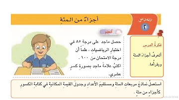 اجزاء من مائه