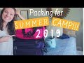 Packing for Church Camp!!! 2019