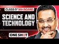 ⚡Science and Technology in One Shot | Class 9 SST | Maharashtra Board