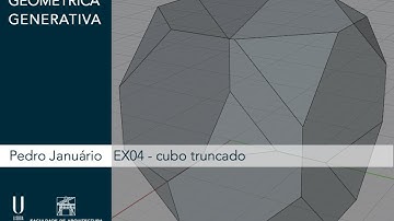 EX04 Cubo Truncado a um terço da aresta