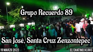 Baile de Fiesta Patronal 19 de marzo de 2022 En San José, Santa Cruz Zenzontepec.