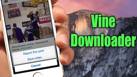 VineDownloader - iOS 8 Jailbreak Cydia Tweak