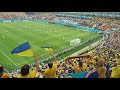 🇺🇦🔥#EURO Гімн України співають українські вболівальники на трибунах | матч Україна-Австрія #euro2020