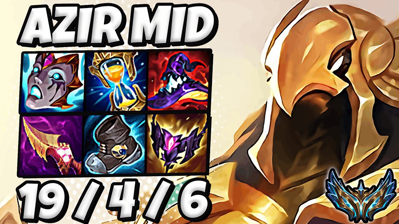 Azir vs Leblanc [ MID ] Patch 13.23 Korea Challenger - YouTube