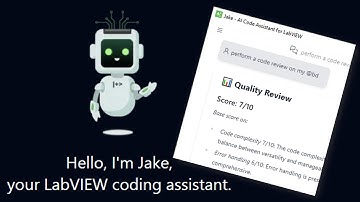 AI powered code reviews in LabVIEW using Jake AI