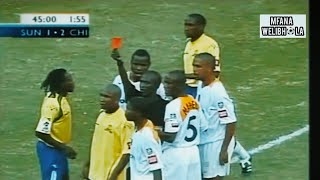 The Day Scara Ngobese Got A Red Card In The First Half Against Mamelodi Sundowns