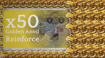 Reinfoce #7 Velcoffer Shield w/ x50 Golden Anvil