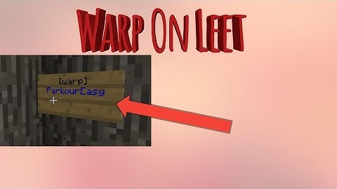 How To Create A Warp On Leet Server