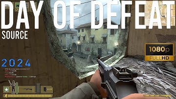 Day of Defeat Source (2024) - Gameplay (PC HD) [1080p60FPS]
