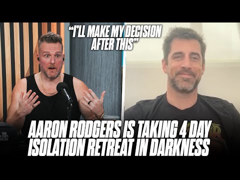 Aaron Rodgers Doing 4 Day "Isolation Retreat" In Complete Darkness Before Making Future Decision