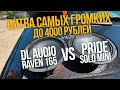 Выбираем лучшую эстраду до 4000р/DL Audio Raven 165 VS Pride Solo Mini