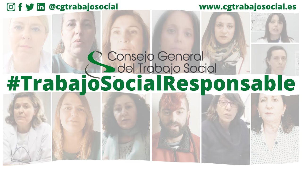 Campaña del CGTS #TrabajoSocialResponsable