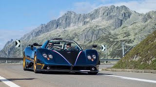 Pagani Zonda Unica - Start Up, Flat Out, Pure Sound and more!!