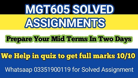 VU MGT605 Solved Assignment 1 Fall 2021 || MGT605  solved Assignment Fall 2021 || ACCOUNTING mgt605