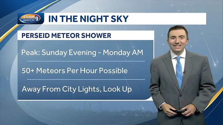 Perseid Meteor Shower to peak over New Hampshire Sunday night