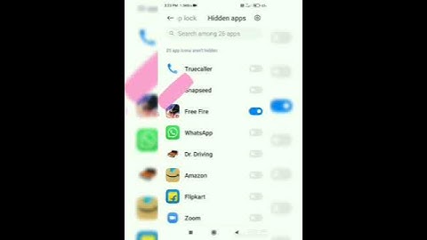 HIDE APPS/GAMES ON REDMI 8A 🤫🤫