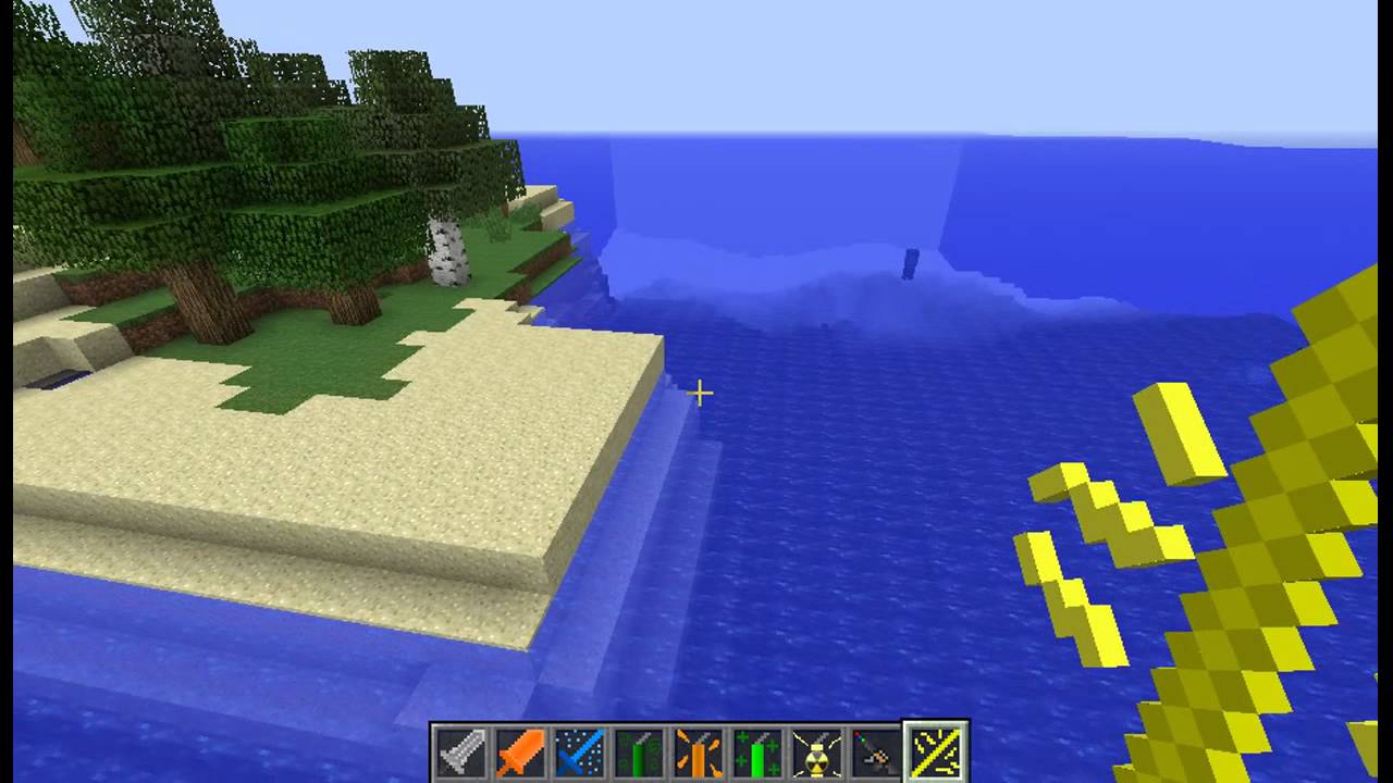 Admin Weapons Minecraft Minecraft обзор мода Admin Weapons - YouTube
