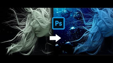 How to add amazing underwater effect in just under 3 minutes in photoshop!