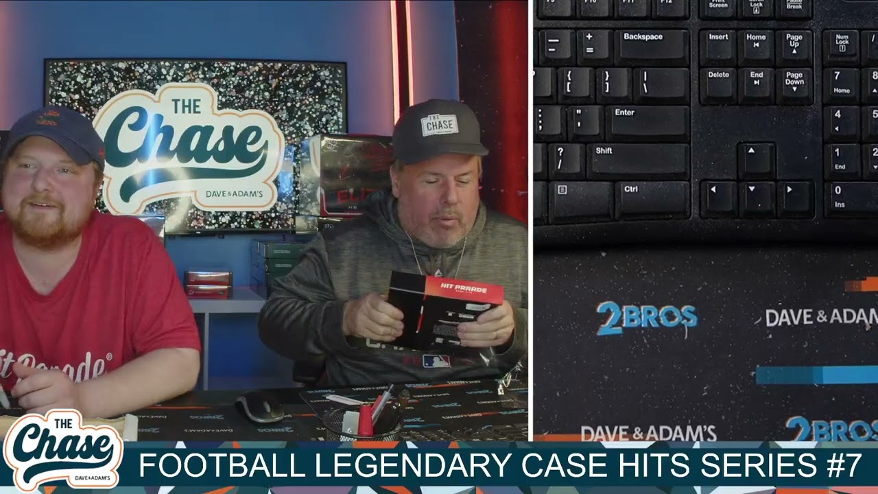 2025 Hit Parade Football Card Legendary Case Hits Series 7 1-Box 8-Spot Division Break #1-5