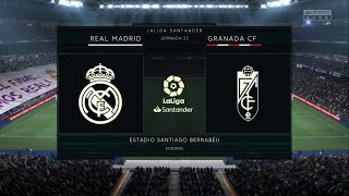 FIFA 22 [La Liga 21 - 22] [Jornada 23] - Real Madrid vs Granada