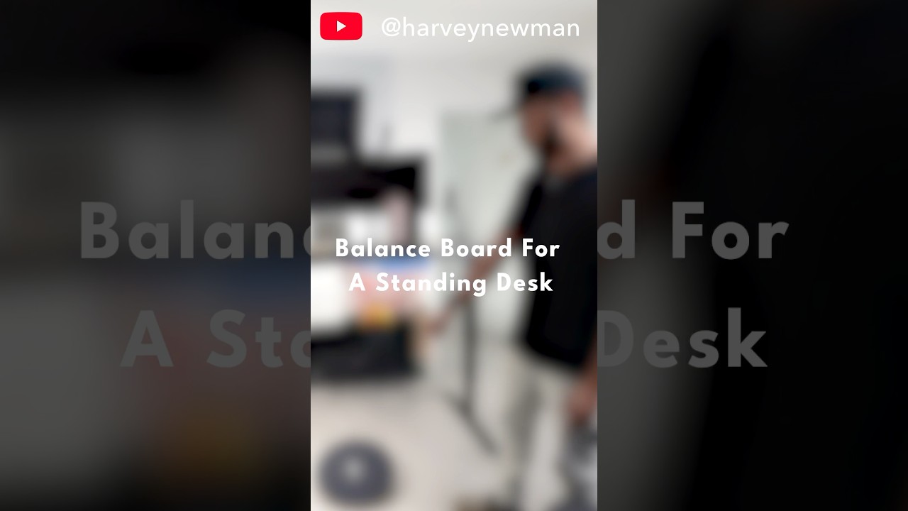 Balance Board for a Standing Desk 