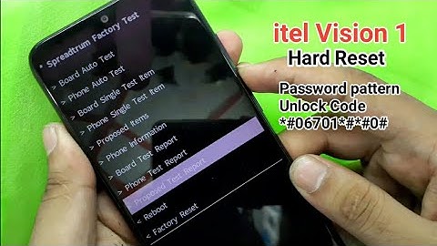 itel vision 1 hard reset - L6005 factory reset itel flash
