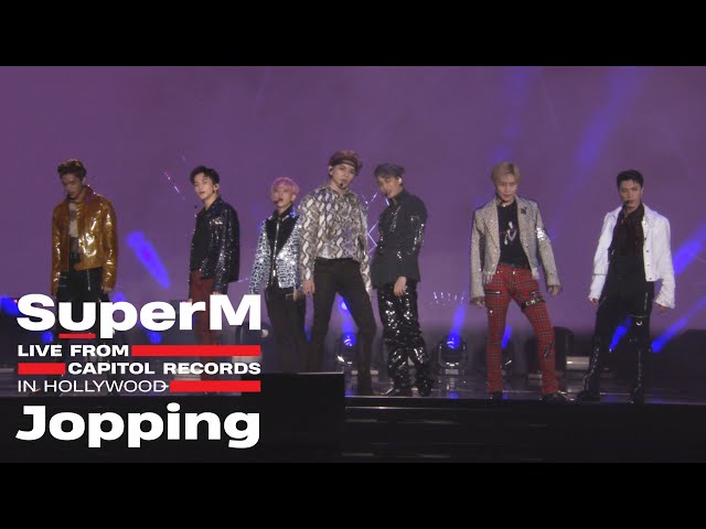 [4K] SuperM 슈퍼엠 'Jopping' @Live From Capitol Records in Hollywood class=