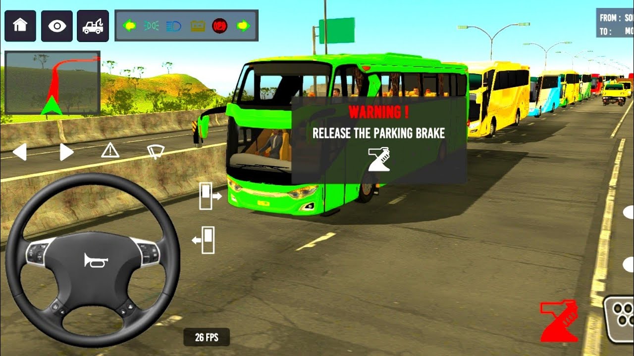 Coach Bus Simulator India Off Road Driving Bus Game Simulator 2025 Gameplay Video 