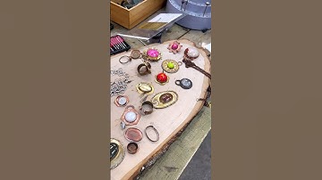 Bezel Setting Week! #jewelry #jewelrytutorial #bezel #bezelsetting #stones #stonesetting #silver