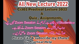 CS302 Lecture 2 2022