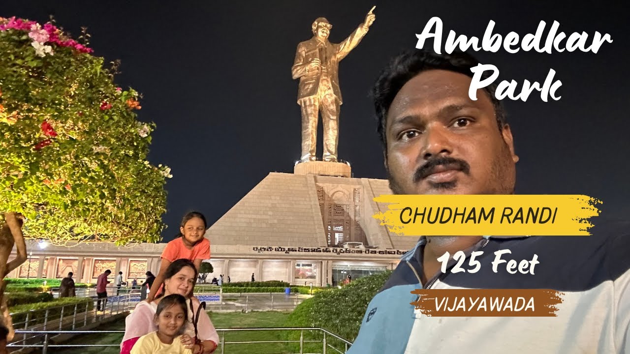 Dr. B R Ambedkar Park Vijayawada Andhra Pradesh || Ambedkar Museum #ambedkarpark #vijayawada