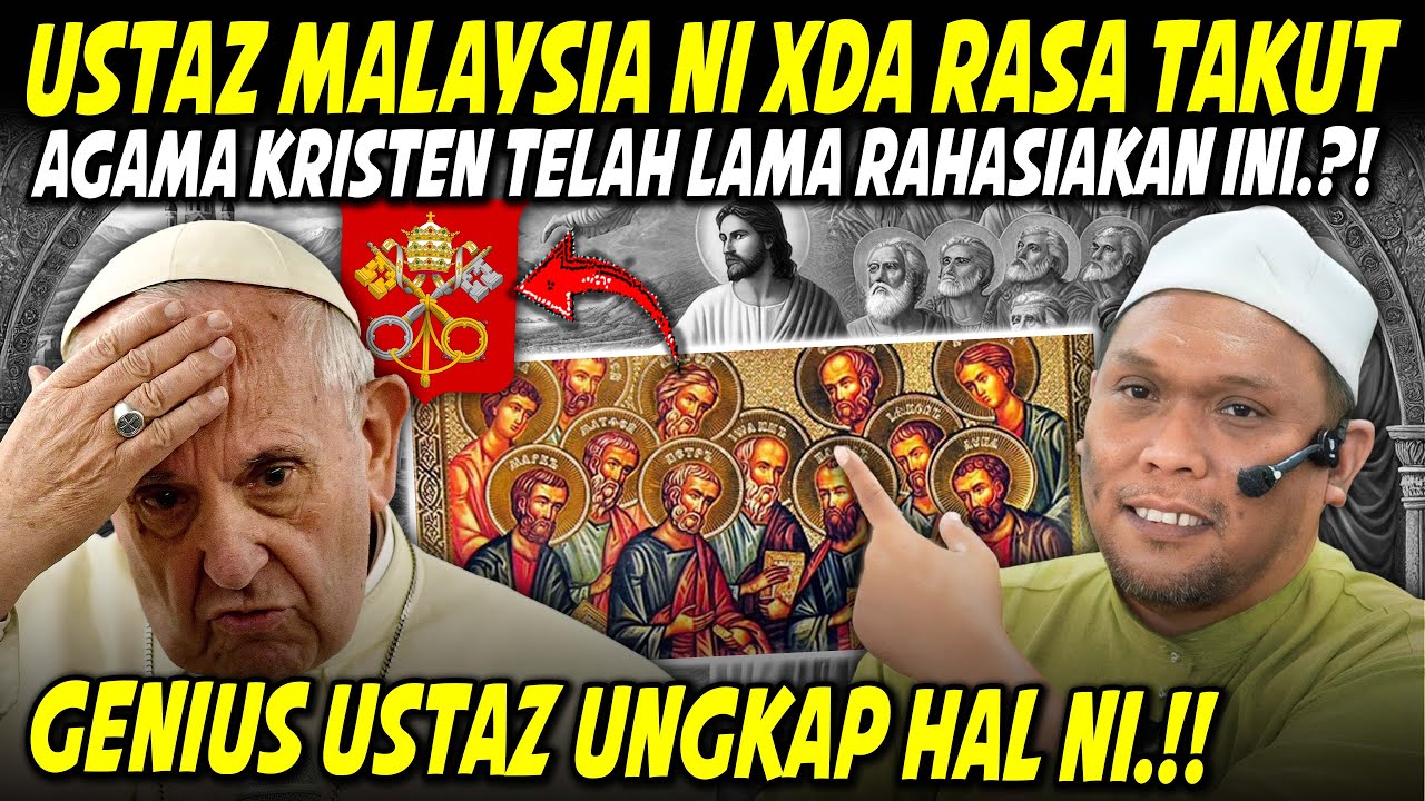 ALLAHU AKBAR❗RAHASIA AGAMA KRISTEN TERUNGKAP⁈ USTAZ MALAYSIA BERANI BONGKAR⁈ | USTAZ AUNI MOHAMED