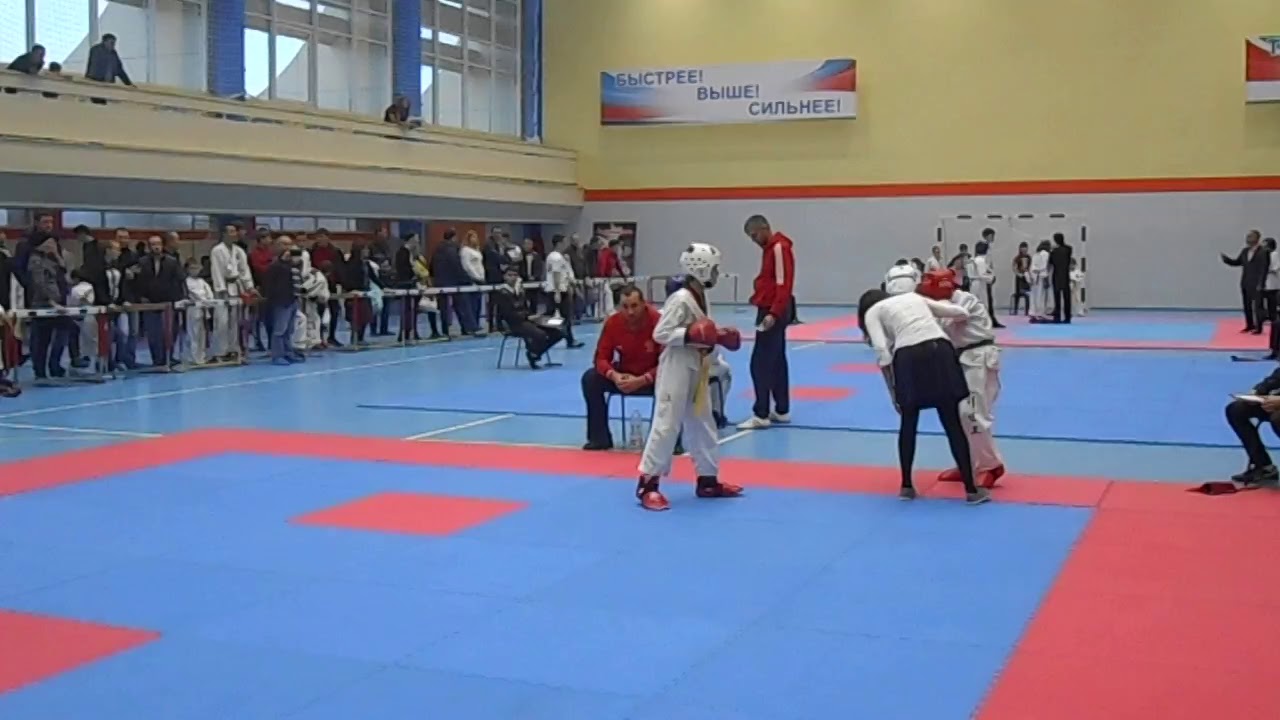 Нокаут в Тхэквондо ИТФ дети-Knockout at Taekwondo ITF kids ...