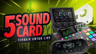5 Soundcard Terbaik untuk Live Streaming #soundcard #livestreaming