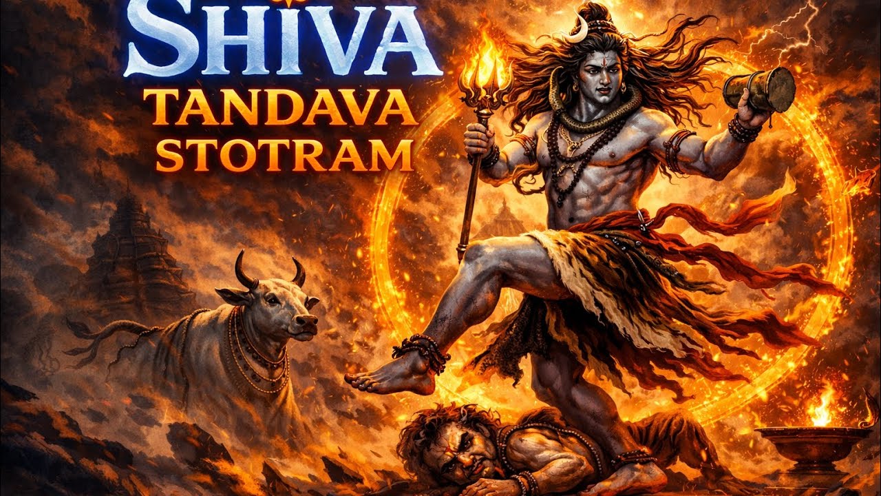 Shiva Tandava Stotram 🔱 | Powerful Mahadev Energy||Feel the Power of Mahadev 🔱 Shiva Tandava Stotram