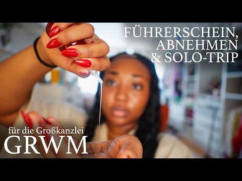 GRWM für die Großkanzlei-Führerschein Story, Abnehmen \u0026 Solo-Trip| ClaudeBeauty