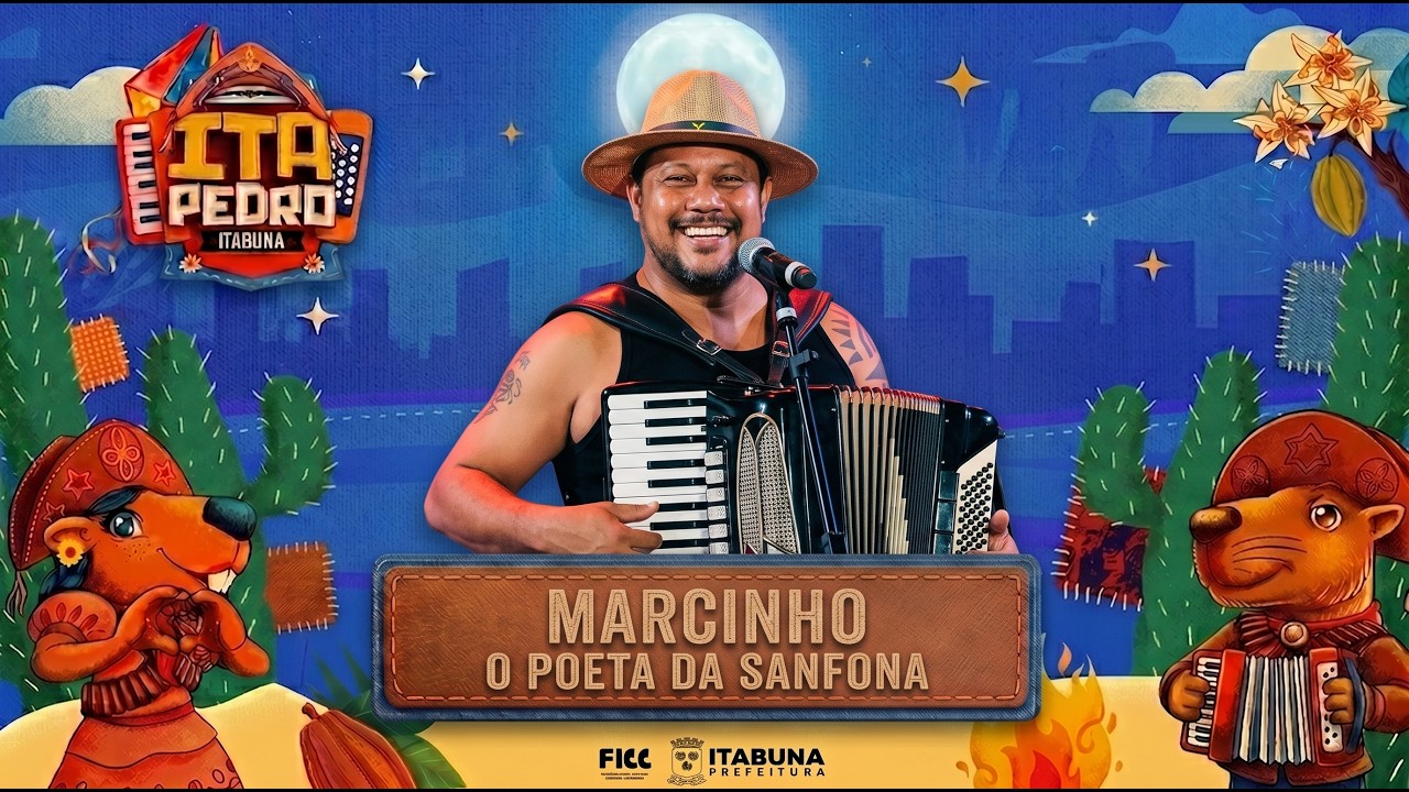 Marcinho, o Poeta da Sanfona Ao Vivo no ItaPedro - Itabuna BA - 25/06/2026