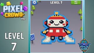 Pixel Crowd Level 7: Gameplay Solution
