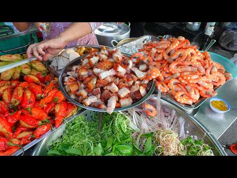 Bún mắm rẻ nhất Sài Gòn đồng giá 30k tô cứ dọn hàng khách tứ xứ ùa đến đông khủng