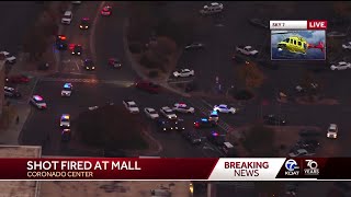 Coronado mall evacuated following gunshot at mall
