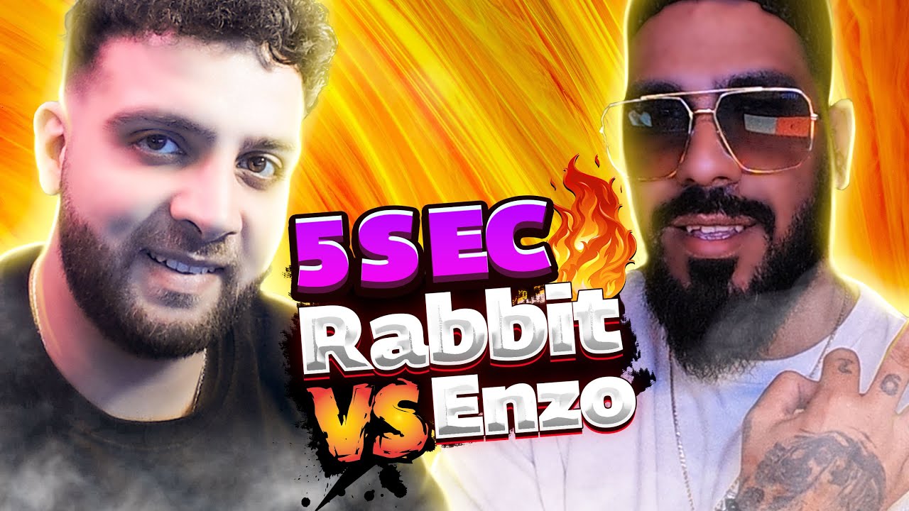 Amir Charles Rabbit Amir Rabbit VS Milad Enzo 🔥 چالش ۵ ثانیه با سوالات خطری 🔥 - YouTube