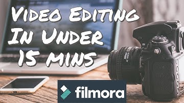 Learn Video Editing in 15 mins | Filmora 9 Beginners Tutorial