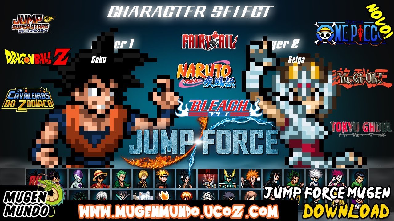 Jump Force MUGEN JUS V9 2022 (DirectX) 